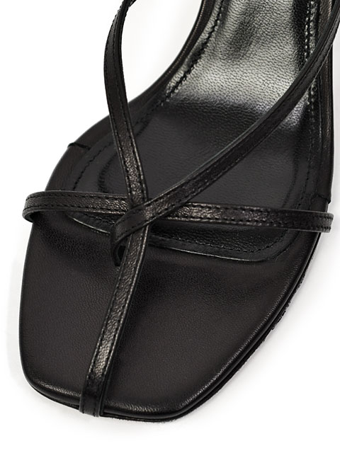 ★値下中★【1度のみ着用】エレメ　elleme サンダル　38 elleme 【size35】ELLEME【エレメ】ヒールサンダル ETOILE HEEL