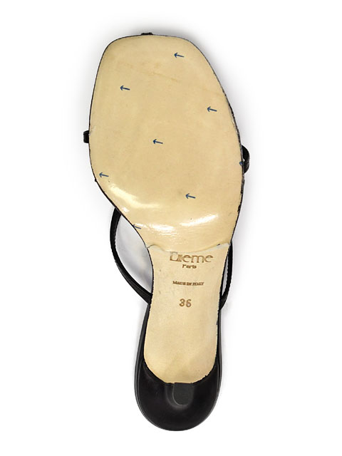★値下中★【1度のみ着用】エレメ　elleme サンダル　38 elleme 【size35】ELLEME【エレメ】ヒールサンダル ETOILE HEEL