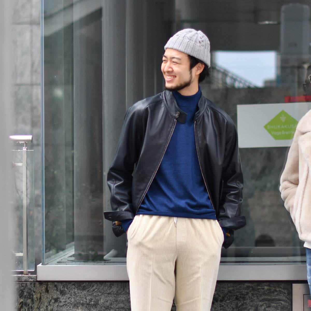 BAFY（バフィー） BAFY【バフィー】ハイゲージモックネックニット 14G