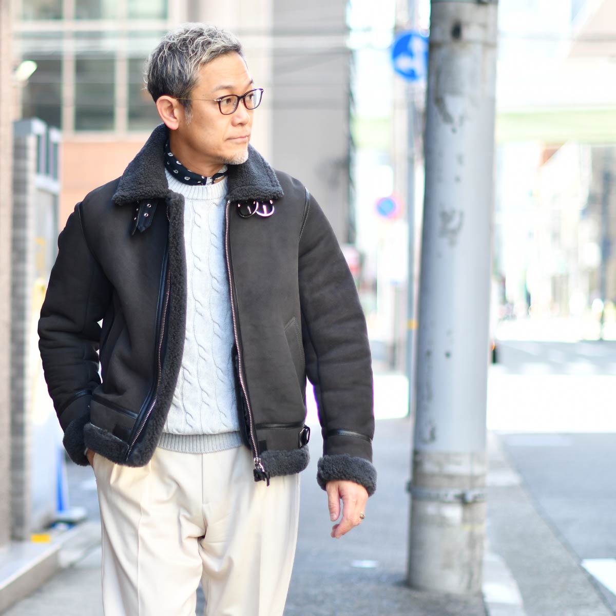 BAFY（バフィー） BAFY【バフィー】ケーブルクルーネックニット 4113