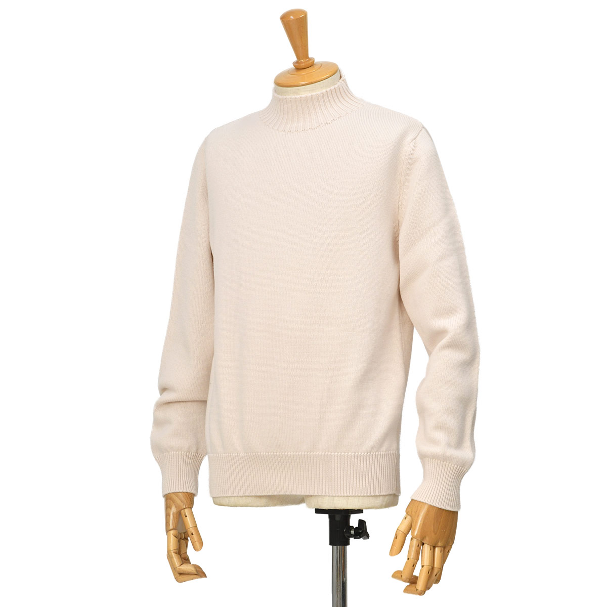 BAFY（バフィー） BAFY【バフィー】ミドルゲージモックネックニット 7G