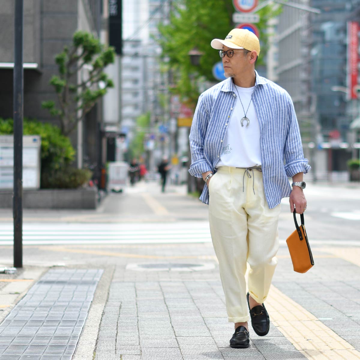 berwich 46 ストライプパンツ　46 berwich 46 tomy scotch