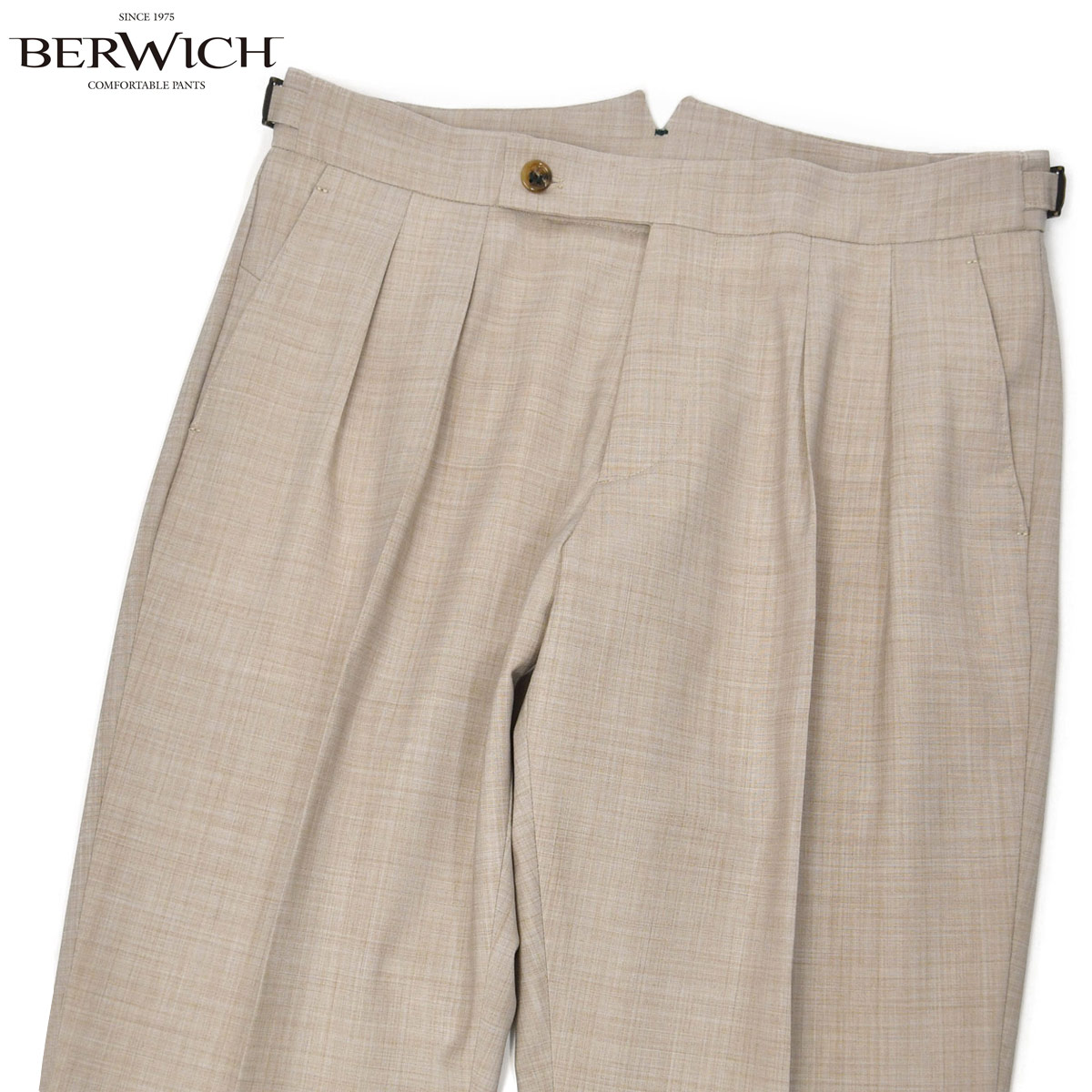 BERWICH（ベルウィッチ） BERWICH【ベルウィッチ】ツープリーツパンツ