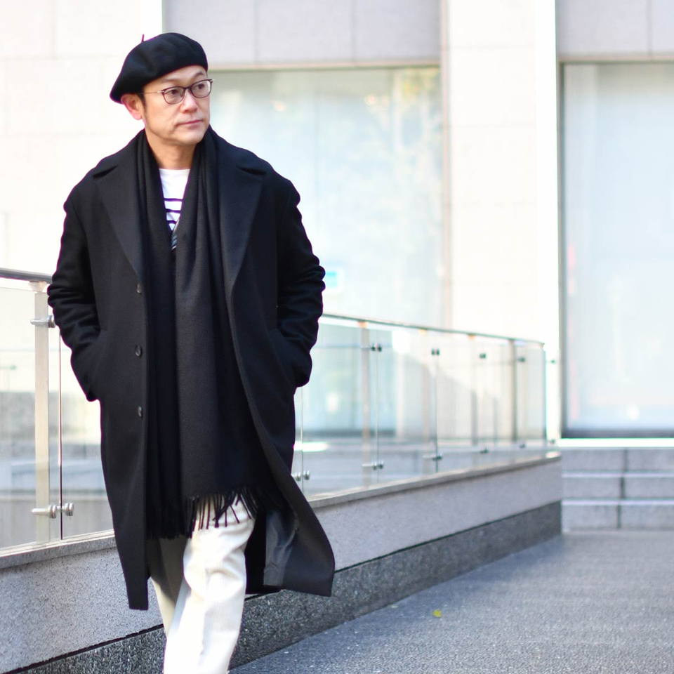 Borsalino【ボルサリーノ】ベレー B80002 3133 BLACK ウール ブラック 