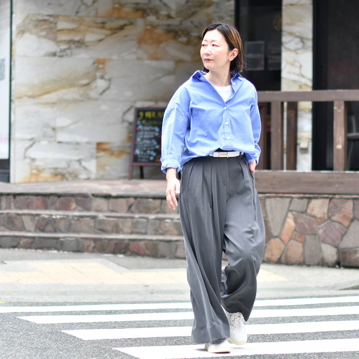 Cellar Door ウールフレアスラックス　イタリア製 CELLAR DOOR 【FINAL SALE】【返品交換不可】【size38.40】Cellar Door