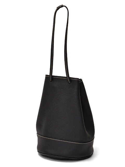 oyster青山購入 シャルル エ シャルリュス巾着レザー フランス charles04068blk2.jpg