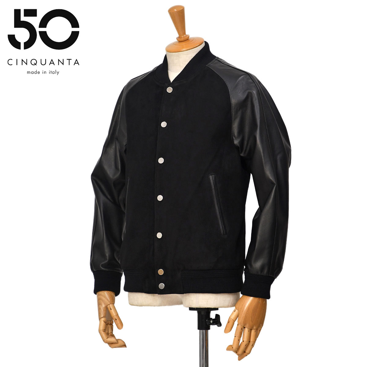 CINQUANTA【チンクアンタ】スタジャン アワードブルゾン Q528 2011