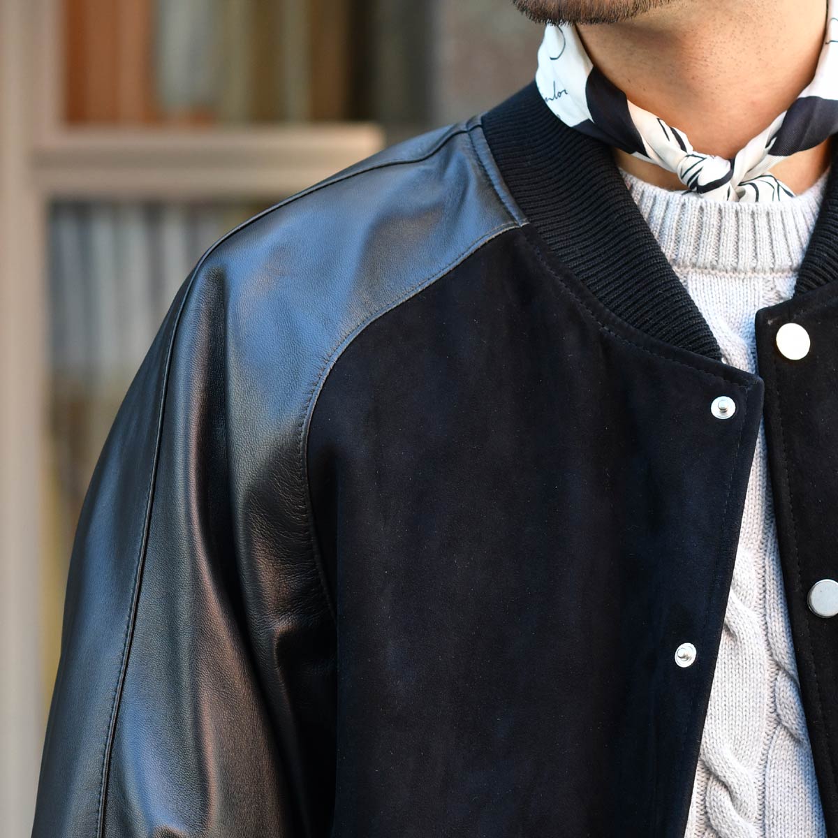 CINQUANTA【チンクアンタ】スタジャン アワードブルゾン Q528 2011