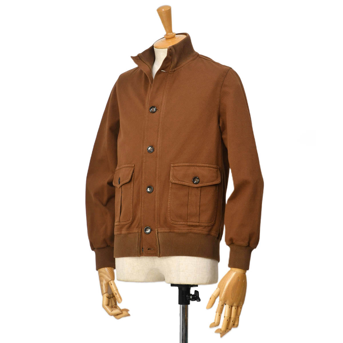 チルコロ1901 バルスタージャケット　ブルゾン ストレッチ circolo040120brw1.jpg