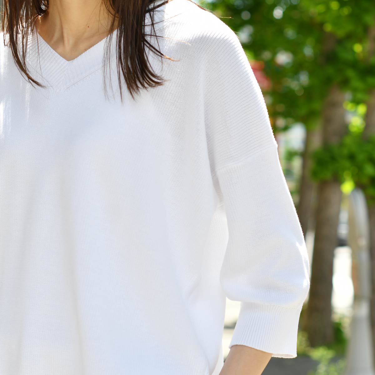 FILIPPO DE LAURENTIIS【フィリッポ デ ローレンティス】Vネックニット