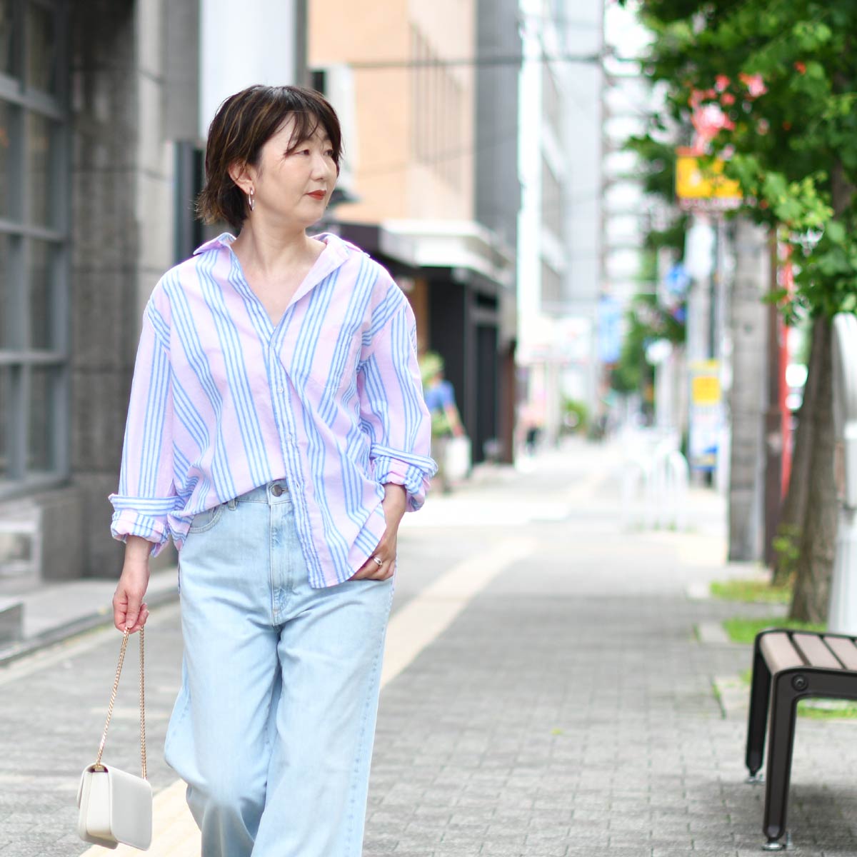 Frank & Eileen ストライプシャツ Frank&Eileen（フランクアンドアイリーン） 【FINAL SALE】【size S