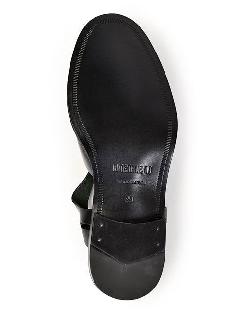 【HEREU/ヘリュー】 CABERSA HEELED フィッシャーマンサンダル HEREU【へリュー】フィッシャーマンサンダル Pesca BLACK