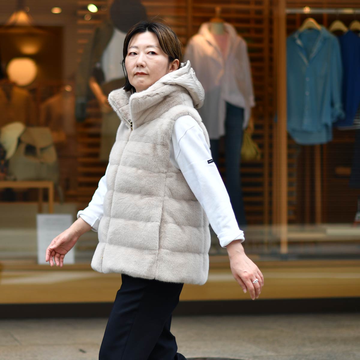 HERNO HERNO【ヘルノ】 エコファーダウンベスト PI001937D 12630