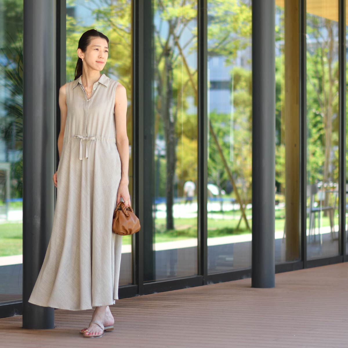 HERNO(ヘルノ) HERNO【ヘルノ】ノースリーブワンピース AB000028D HERNO(ヘルノ) HERNO【ヘルノ】ノースリーブワンピース AB000028D