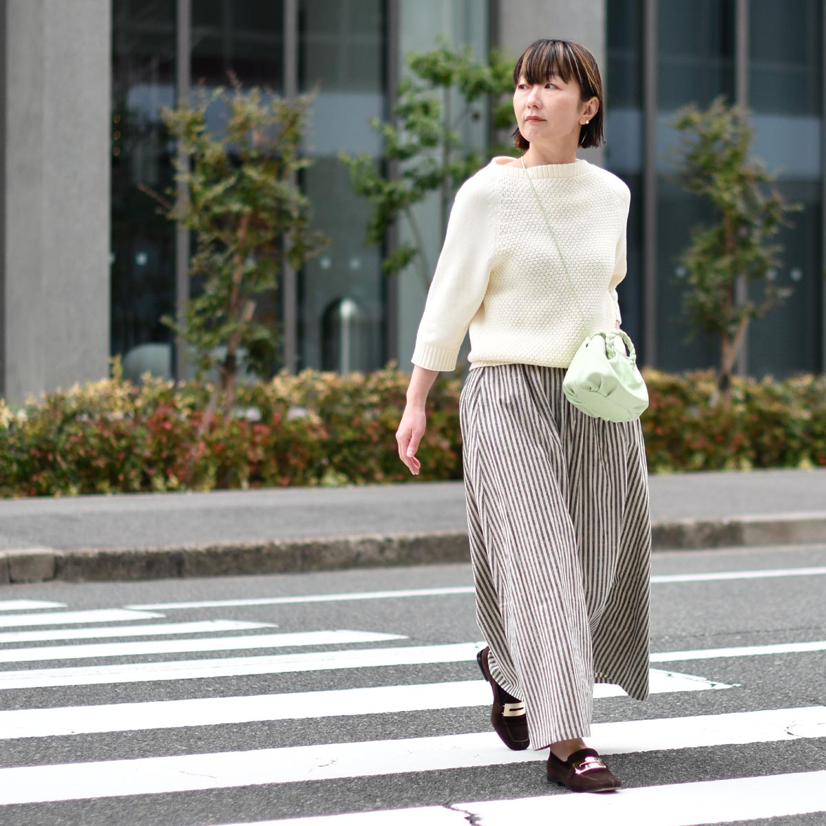HEREU【へリュー】クロスボディバッグ BOMBON CROSSBODY MINT