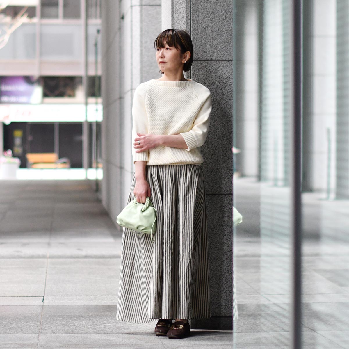 へリュー hereu ボンボンバッグ ライトグリーン 新品 HEREU【へリュー】クロスボディバッグ BOMBON CROSSBODY MINT