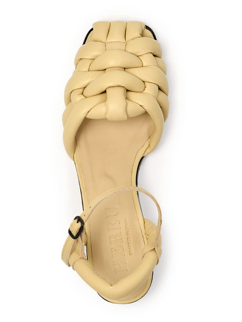 HERETU CABERSA HEELED/ヒールレザーサンダル37 herue03003bei2.jpg