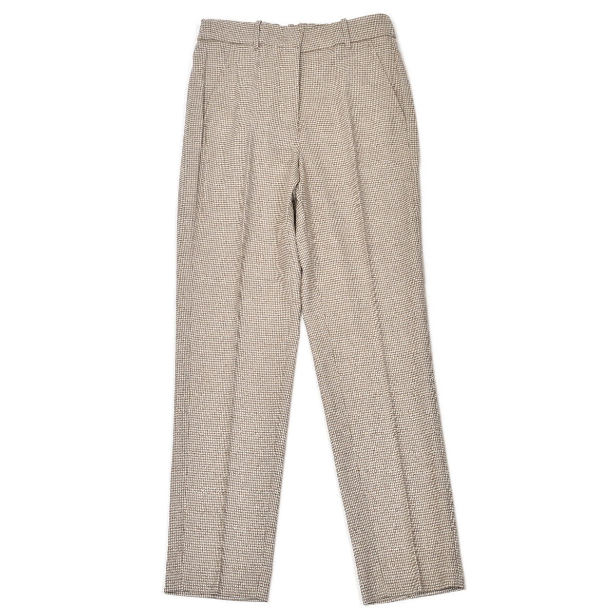 パンツ INCOTEX 172832 D6584 010 Trousers White Incotex - Slim-Fit Tricochino Trousers - White Incotex