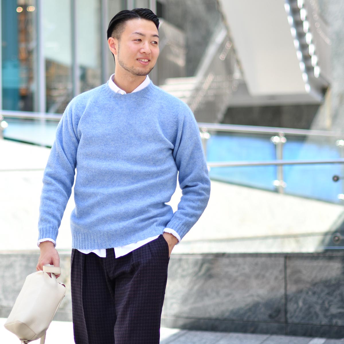 NVERALLAN シェットランドウール セーター クルーネック サイズ 40 楽天市場】【FINAL SALE】NVERALLAN【インバーアラン】クルーネック