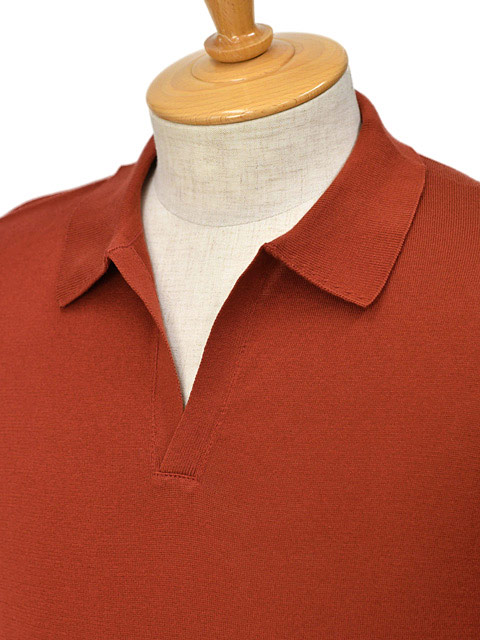 JOHN SMEDLEY SMEDLEY【ジョンスメドレー】スキッパーニット 30G