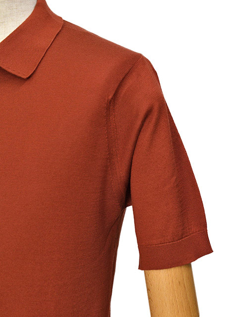 JOHN SMEDLEY SMEDLEY【ジョンスメドレー】スキッパーニット 30G