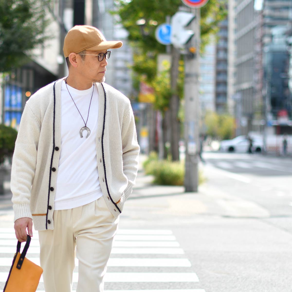 FINAL SALE】【返品交換不可】Krochet【クロシェ】Vネックカーディガン