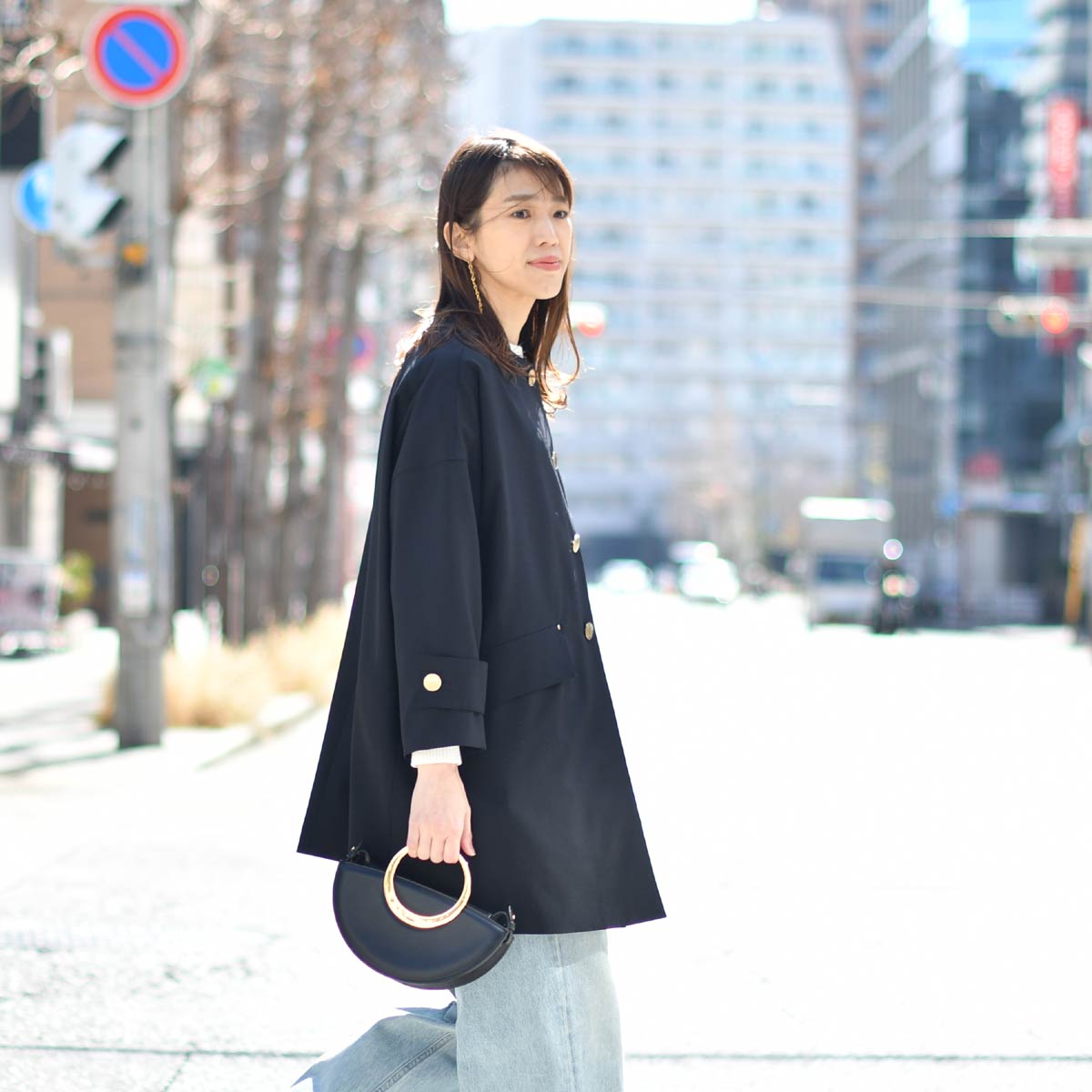 Mackintosh MACKINTOSH【マッキントッシュ】ノーカラーコート