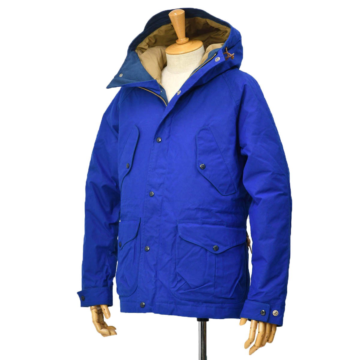 MANIFATTURA CECCARELLI【マニファットゥーラ チェッカレッリ】フーデッドダウンブルゾン FISHERMANS PARKA  ウォータープルーフコットン 7026 コバルトブルー : maniftu04001blu : Cinq essentiel - 通販 -  Yahoo!ショッピング