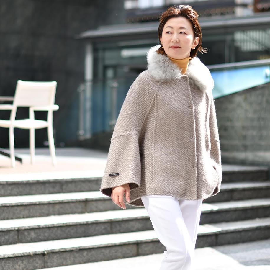 MANZONI24【 マンツォーニ 24】リバーシブルショートコート 20M744  