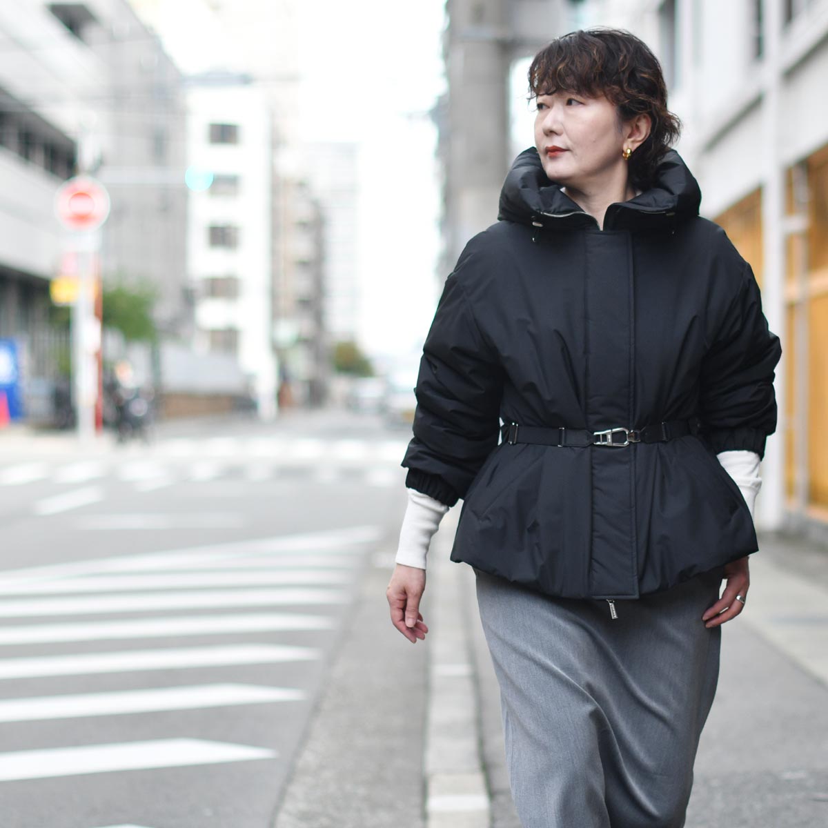 MOORER（ムーレー） MooRER【ムーレー】ベルテッドダウンコート GLAREA