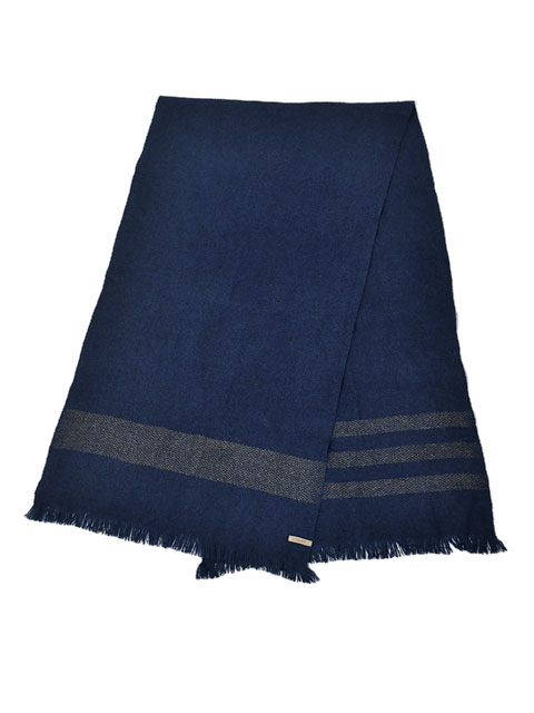 NORLHA（ノラ） Norlha【ノラ】ストール Nomad Nets Wide Stripe Dark