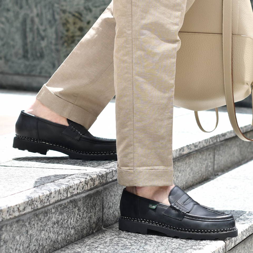 Paraboot【パラブーツ】ローファー ランス REIMS 099412 LIS NOIR ブラック