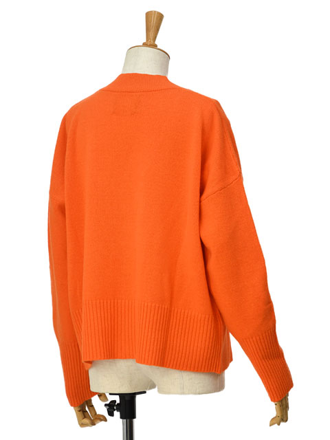 roberto collina【ロベルト コリーナ】カーディガン P40010 38 ROSSO ウール カシミヤ オレンジ ROBERTO COLLINA roberto collina【ロベルト コリーナ