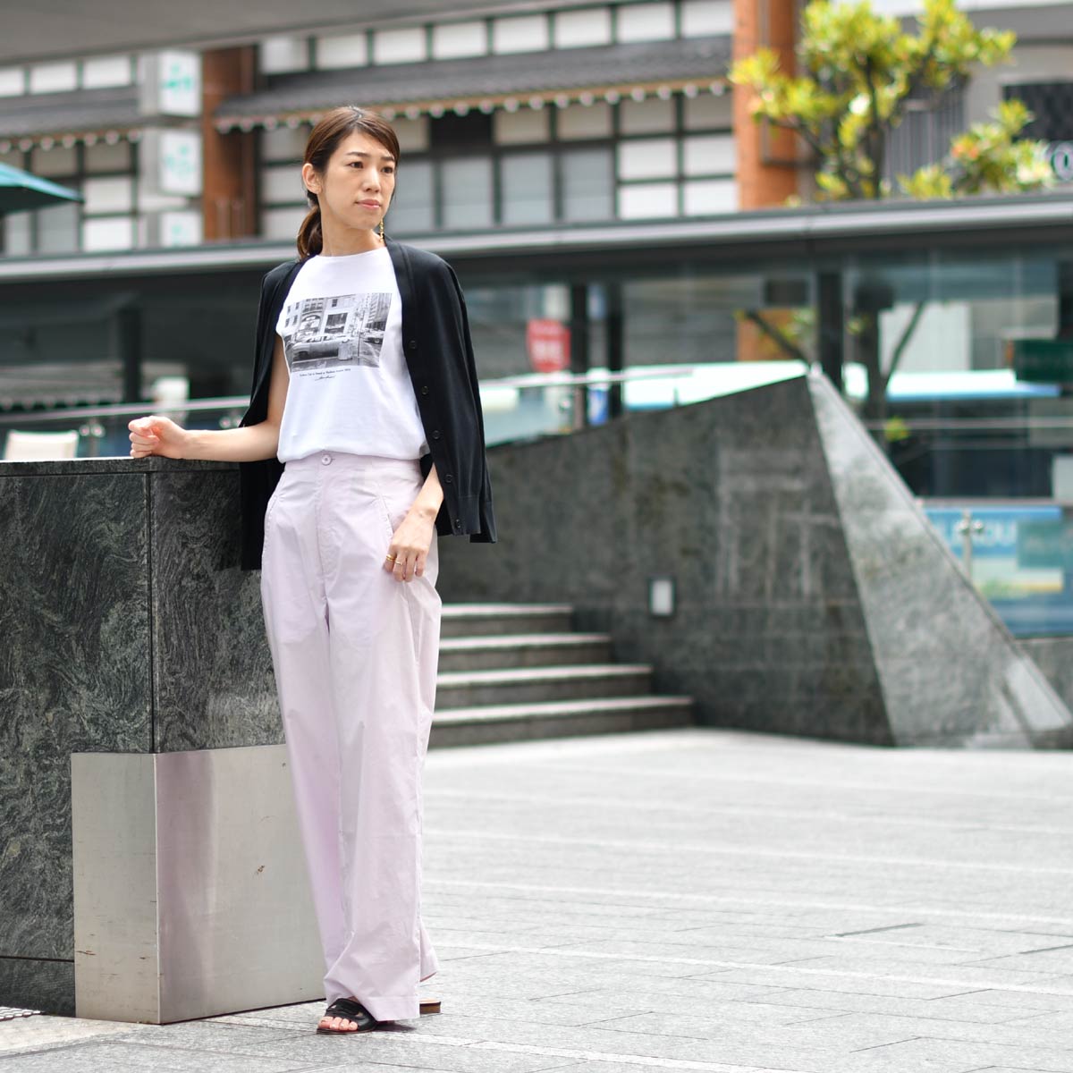 ロベルトコリーナ レディース カジュアルパンツ ボトムス Casual pants ロベルトコリーナ レディース ボトムス パンツ ROBERTO COLLINA ワイド