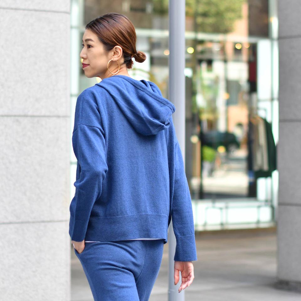 FINAL SALE】SCAGLIONE【スカリオーネ】ニットパーカー DFB036