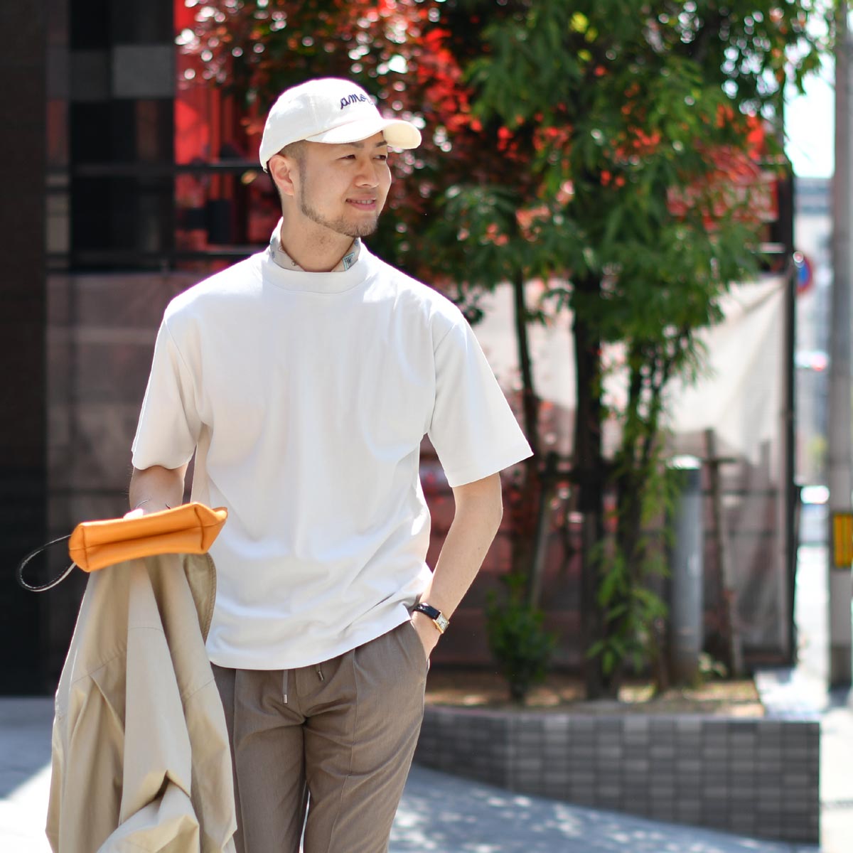 kaos　新品タグあり【three dots 】RIKACO着用 three dots（スリードッツ）Tシャツ・カットソー グレー サイズ:S