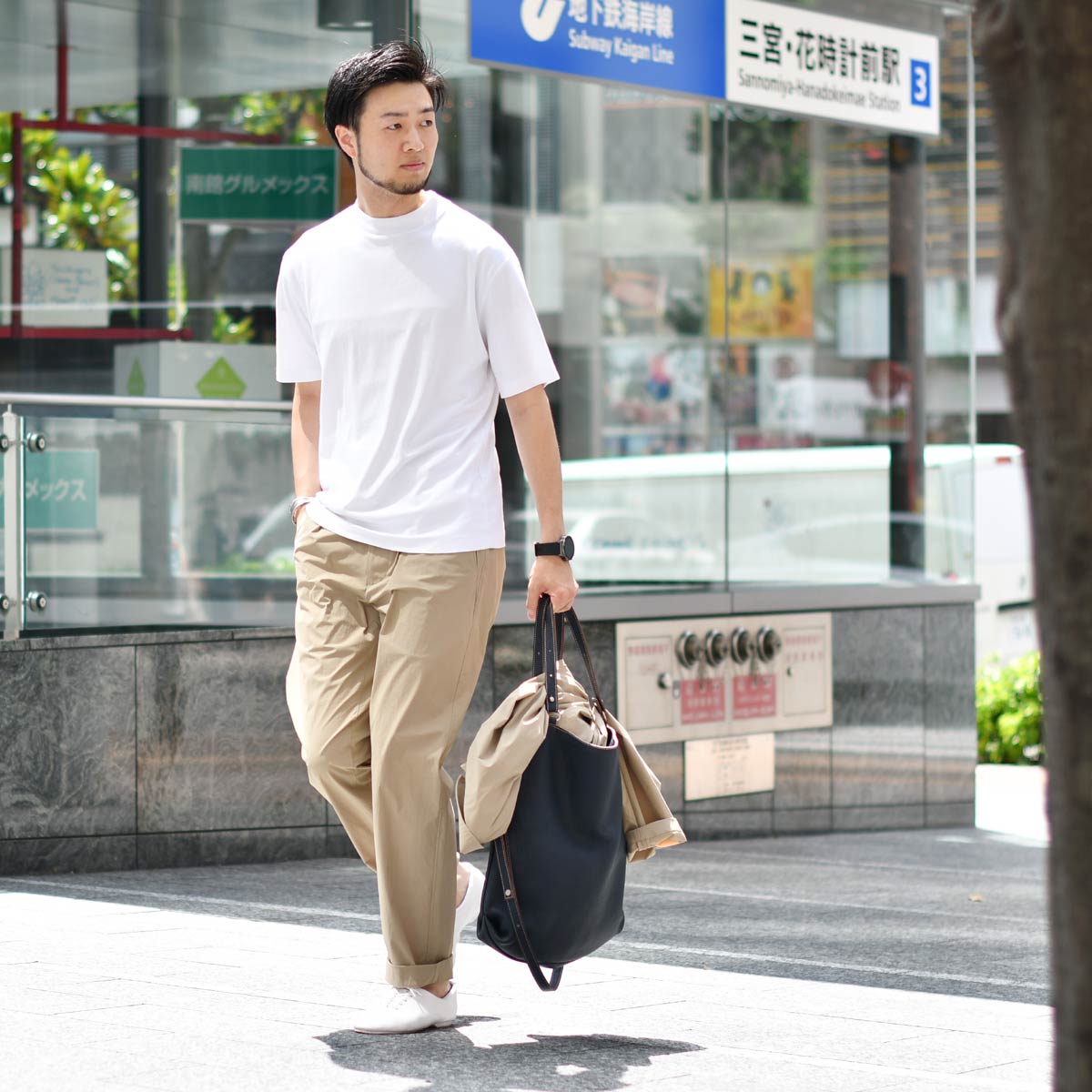 three dots トレーナー L(パックT白2枚つき) three dots dots【スリードッツ】2パックTシャツ 2PACK TEE
