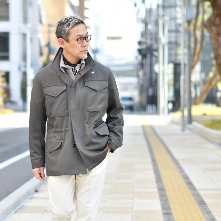 campagne Whiteley&Green【ホワイトリー＆グリーン】M-65型ブルゾン