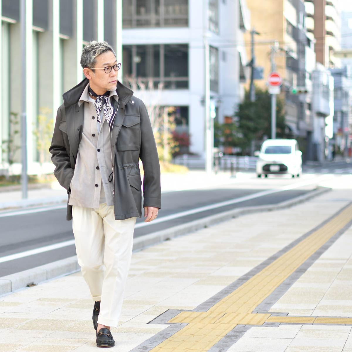 campagne Whiteley&Green【ホワイトリー＆グリーン】M-65型ブルゾン