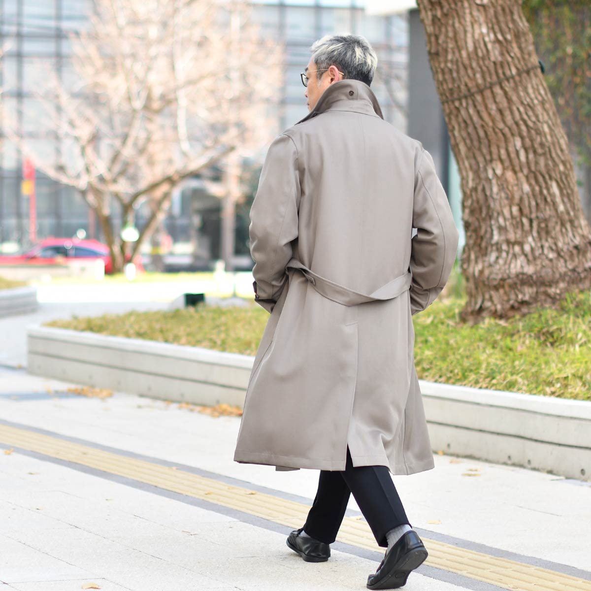 Whiteley&Green【ホワイトリー＆グリーン】ステンカラーコート DUNFORD