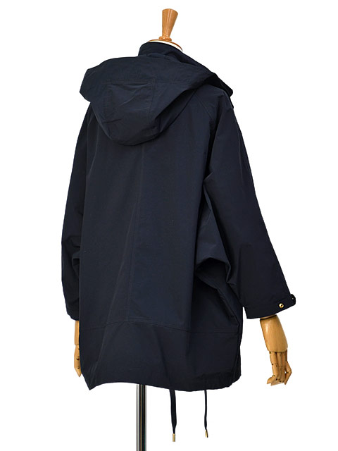 WOOLRICH【ウールリッチ】フーデッドコート ANORAK WWOU0936 3989 MELTON BLUE ポリエステル ネイビー