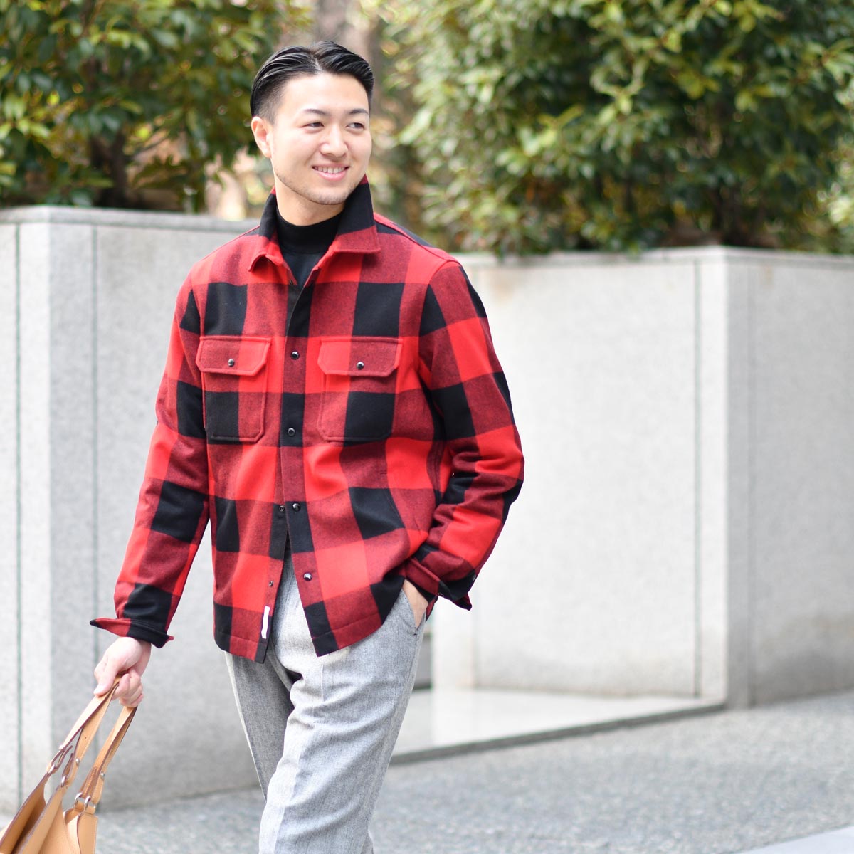 WOOLRICH【ウールリッチ】オーバーシャツ ALASKAN WOOL CHECK 