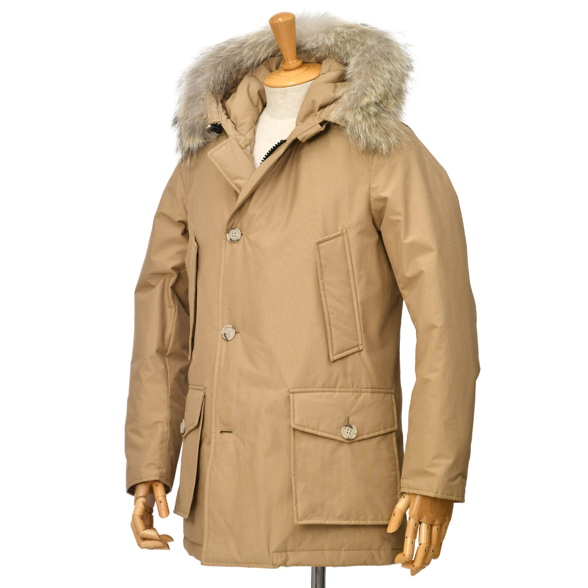 WOOLRICH ベージュ ダウンジャケット M WOOLRICH WOOLRICH【ウールリッチ】ダウンジャケット NEW ARCTIC