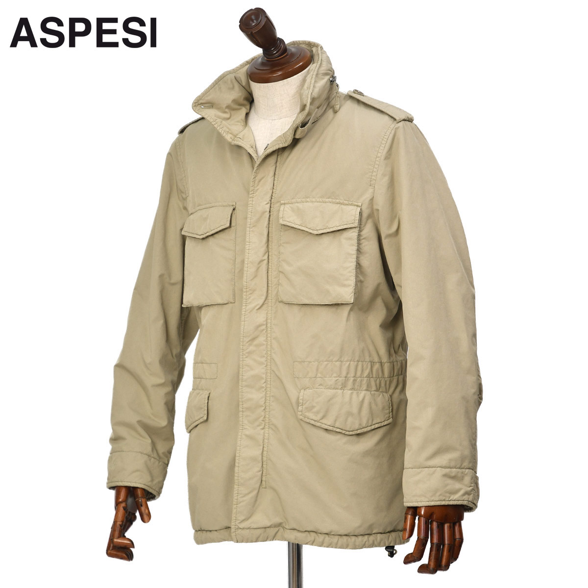ASPESI アスペジ M-65 ブラウン　ミリタリー　ジャケット　ブルゾン ASPESI（アスペジ） ASPESI【アスペジ】M-65ブルゾン NEWCAMP