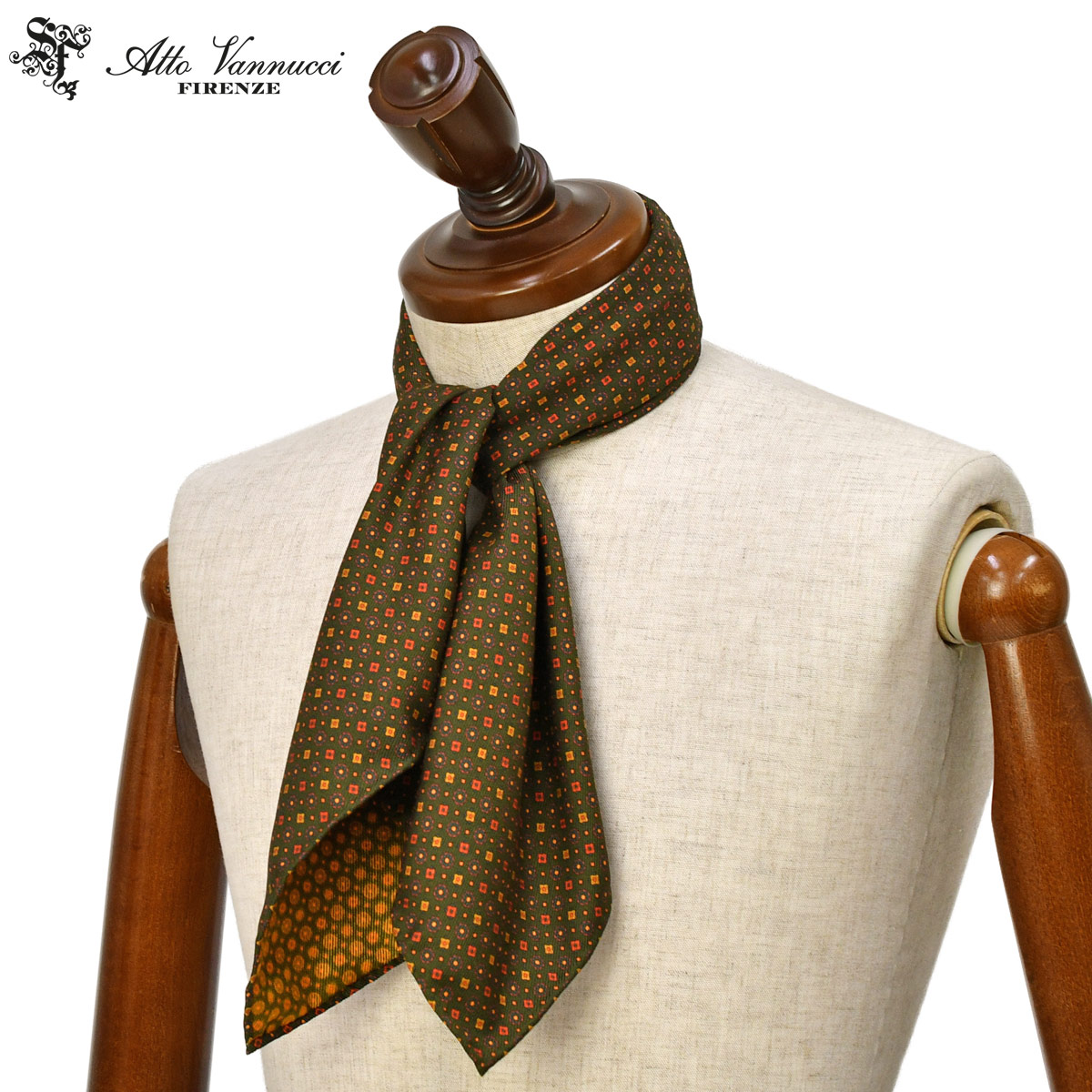 Atto Vannucci アット ヴァンヌッチ　ネッカチーフ Atto Vannucci（アットヴァンヌッチ） Atto Vannucci【アットヴァン