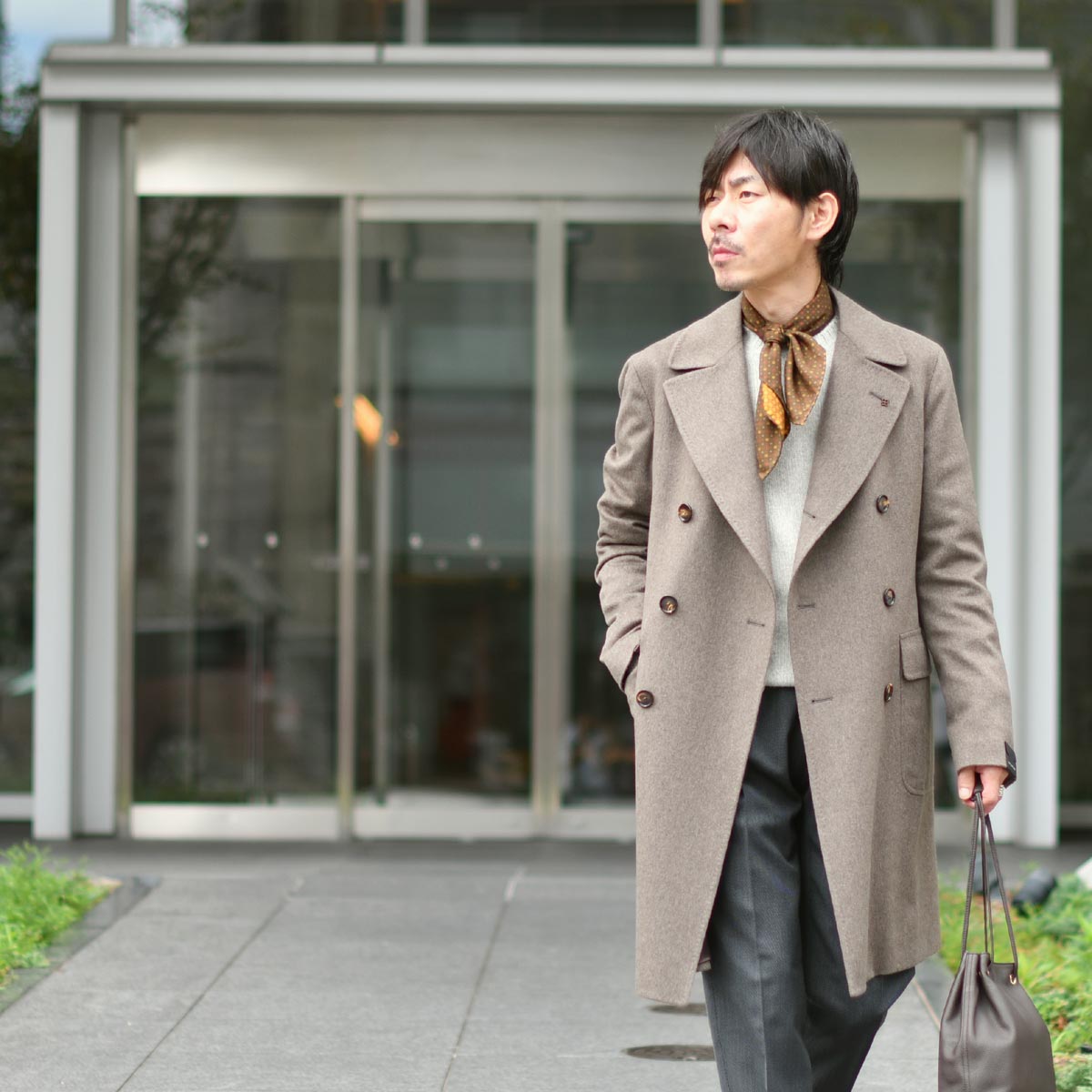 Atto Vannucci アット ヴァンヌッチ　ネッカチーフ atto010384bor1.jpg