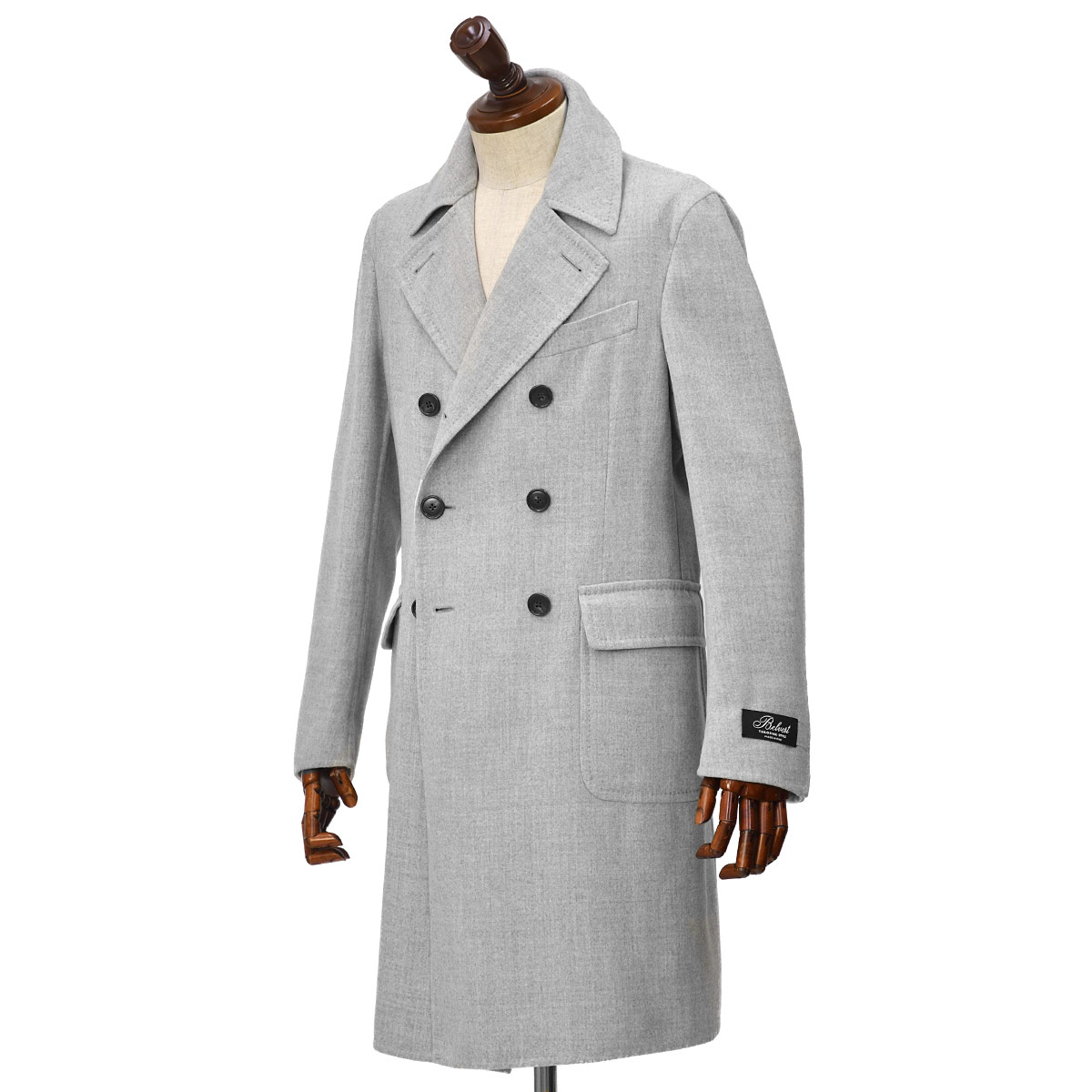 Belvest ポロコート　キャメルカラー belvest010001lgry1.jpg
