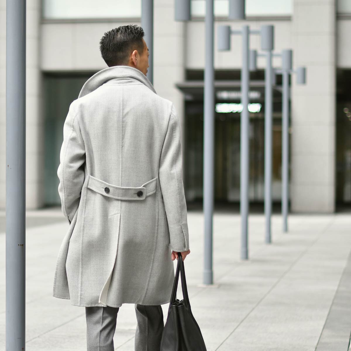 FINAL SALE 返品交換不可】Belvest【ベルベスト】ポロコート PT11DBA