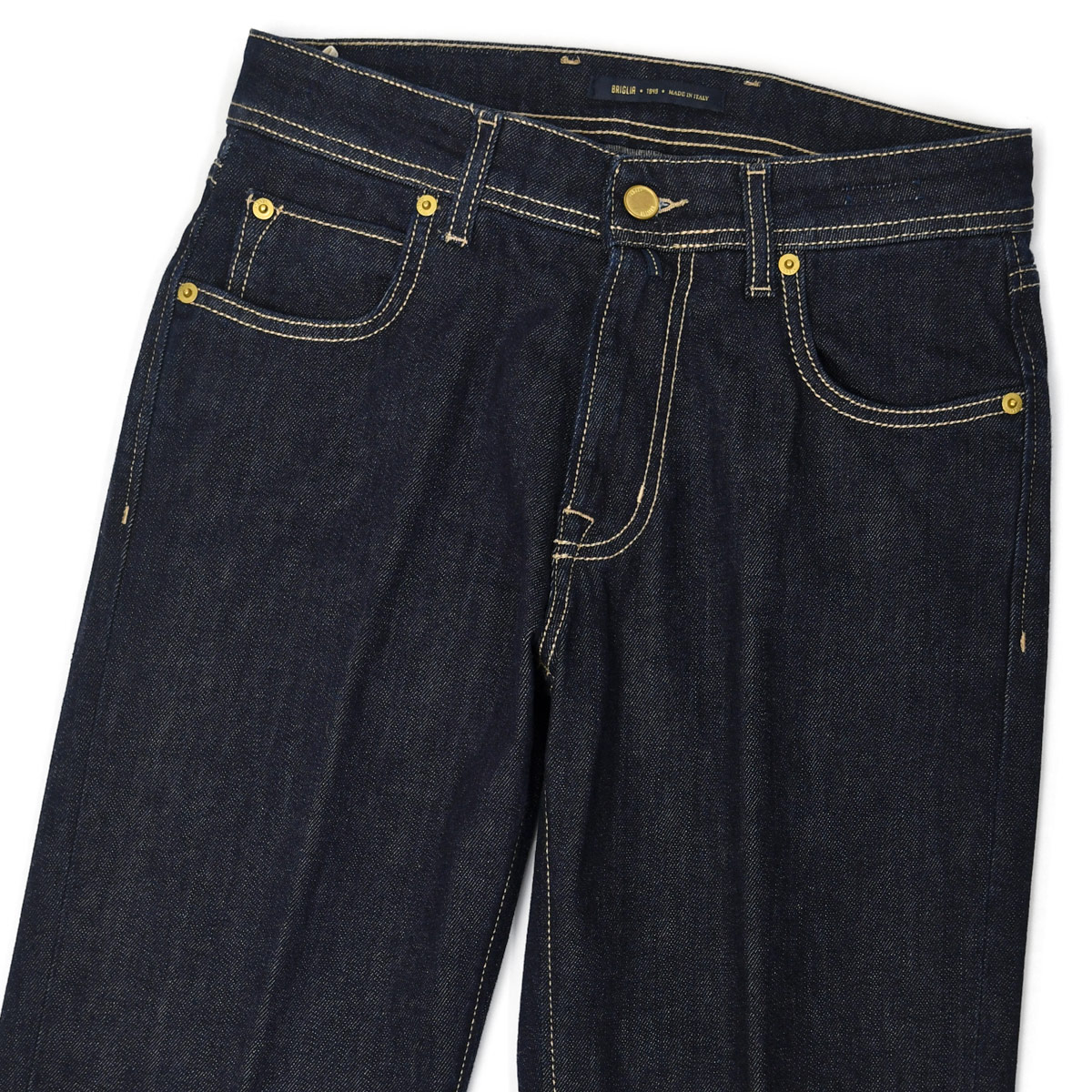 BRIGLIA1949【ブリリア1949】5ポケットデニムスラックス STEVE 400016