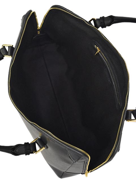 シャンポールセリエ　ブリーフ　ビジネスバッグ　Rivau ブラック　シボ革 シャンポールセリエ ブリーフ ビジネスバッグ Rivau ブラック シボ革